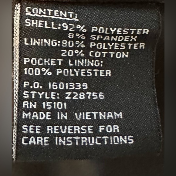 Jones New York fully lined coat Sz M - Picture 7 of 9